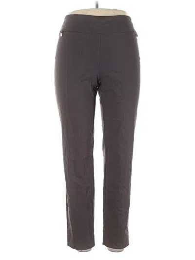 Pre-owned Lisette L Active Pants In Gray