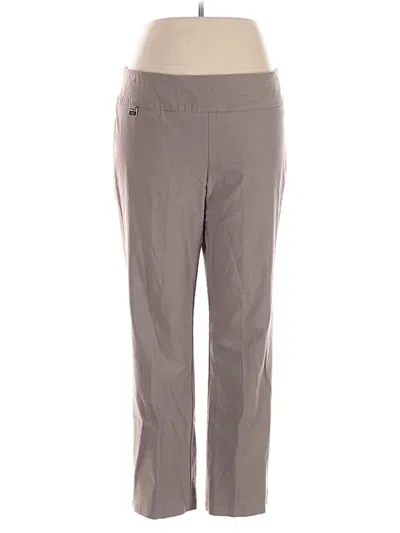 Pre-owned Lisette L Active Pants In Gray