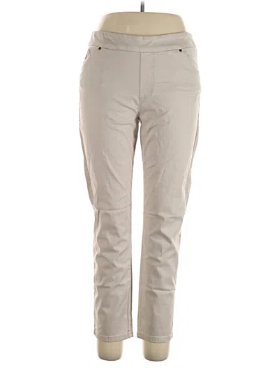 Pre-owned Lisette L Casual Pants In Gray