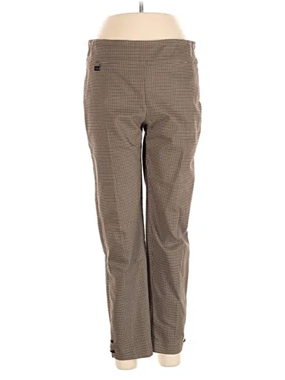 Pre-owned Lisette L Khaki Pant In Brown
