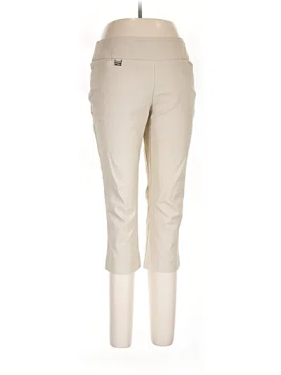 Pre-owned Lisette L Khaki Pant In White