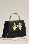 Lisi Lerch Lulu Bow Satchel Purse In Black