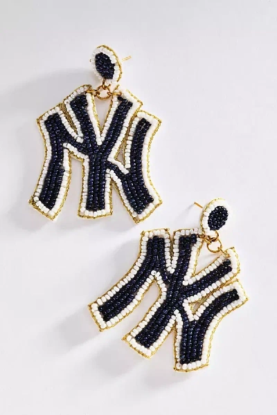 Lisi Lerch Mlb Beaded Earrings In Multi