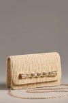 Lisi Lerch Ruby Foldover Straw Clutch