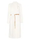 Liska Belted Coat In Multi