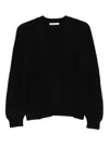 Liska Cardigan Mit Ballonärmeln In Black