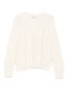 Liska Cardigan Mit Zopfmuster In Neutral