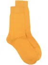 Liska Cashmere Ankle Socks In 黄色