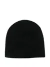 Liska Cashmere Beanie Hat In Black