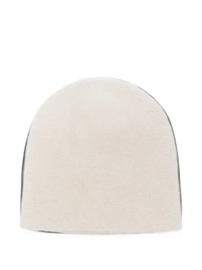Liska Cashmere Beanie Hat In Neutral