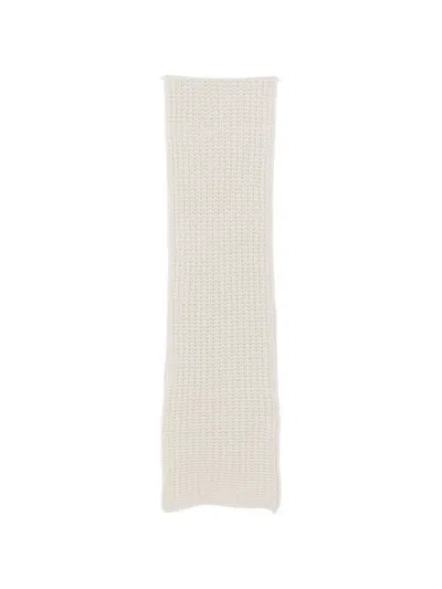 Liska Chunky-knit Scarf In Burgundy