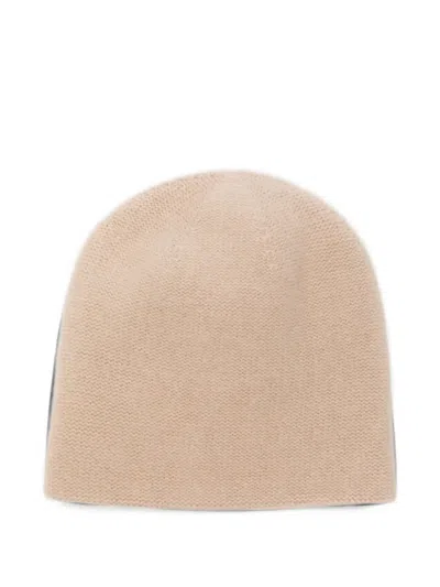 Liska Fine-knit Beanie Hat In Neutral