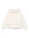 Liska Daunenjacke Mit Pelzbesatz In Neutral