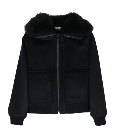Liska Long-sleeved Casual Jacket In Black