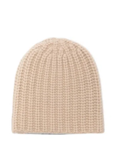 Liska Michaela Chunky-knit Beanie Hat In Black