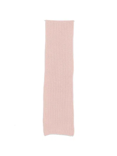 Liska Michaela Chunky-knit Scarf In Pink