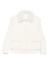 Liska Single-breasted Blazer In White