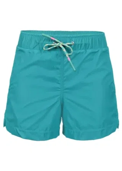 LISON PARIS BOY'S JADE SWIM SHORTS WITH COLORED CORDS