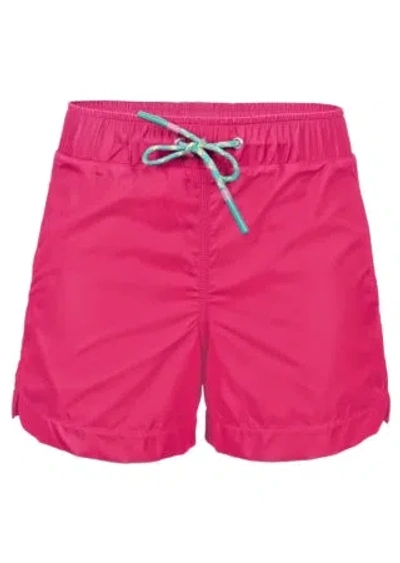 Lison Paris Boy's Pink Swim Shorts With Colored Cords