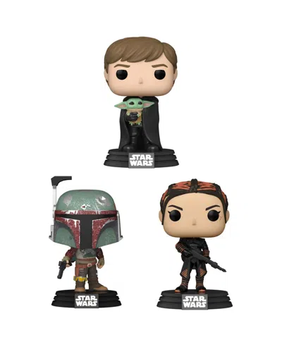 Lissi Dolls Funko Plaster Of Paris Star Wars Mandalorian Collectors Set, 3 Pieces In Multi