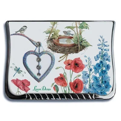 Lissom Design 61164 Natural Instinct Birds Compact Mirror