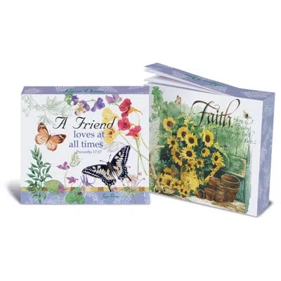 Lissom Design Sticky Note Block - Faith Hope Love