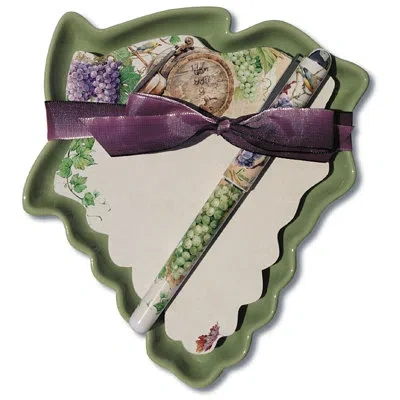 Lissom Design Wine Country 4 Piece Ceramic Dishmate Set