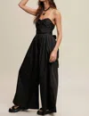 Listicle Anjelica Jumpsuit In Black