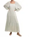 Listicle Ann Margaret Dress In Light Pastel Jade In Multi