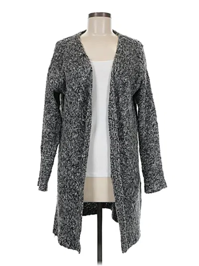 Pre-owned Listicle Cardigan Sweater In Gray