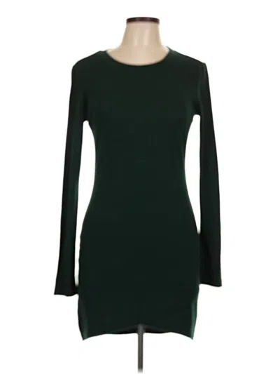 Pre-owned Listicle Casual Dress In Green
