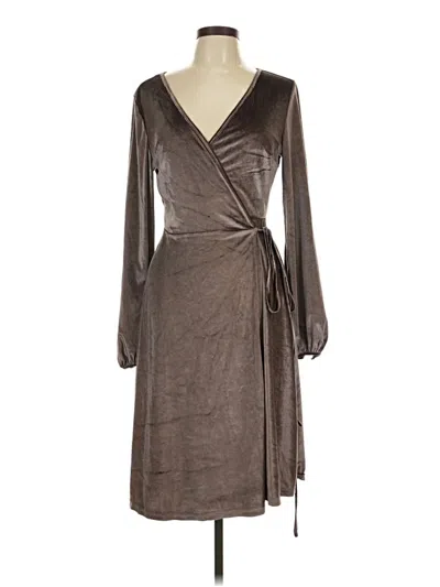 Pre-owned Listicle Cocktail Dress In Brown