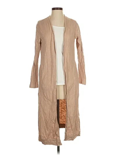 Pre-owned Listicle Kimono In Brown