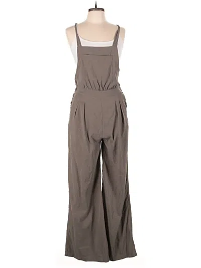 Pre-owned Listicle Overalls In Brown