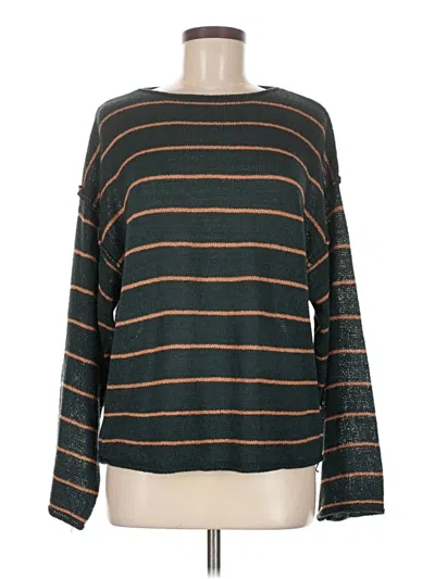 Pre-owned Listicle Pullover Sweater In Blue