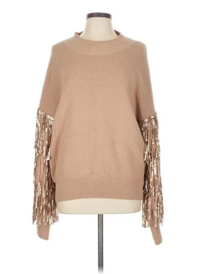 Pre-owned Listicle Pullover Sweater In Brown