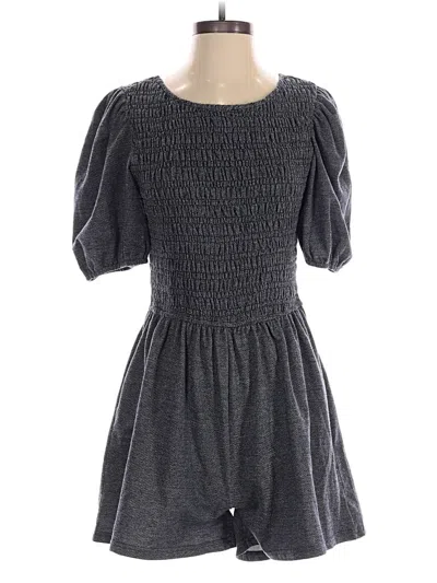 Listicle Romper In Gray