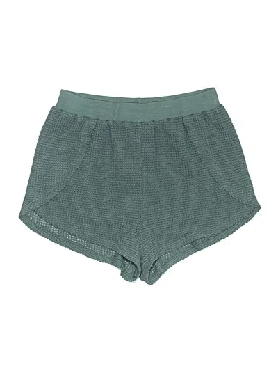 Pre-owned Listicle Shorts In Blue