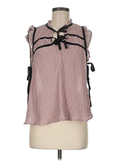Pre-owned Listicle Sleeveless Blouse In Pink