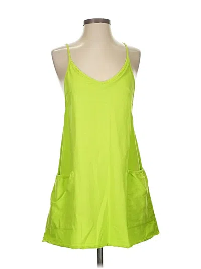 Pre-owned Listicle Sleeveless Top Green Scoop Neck Tops