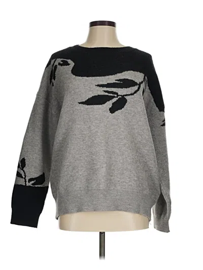 Pre-owned Listicle Sweatshirt In Gray