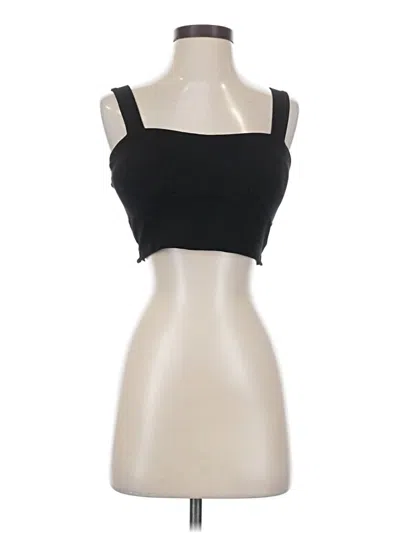 Pre-owned Listicle Tube Top Black Strapless Neckline Tops