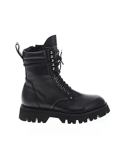 Pre-owned Lita By Ciara Ankle Boots In Black