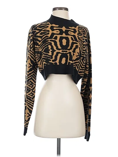 Pre-owned Lita By Ciara Cashmere Cardigan Sweater In Black