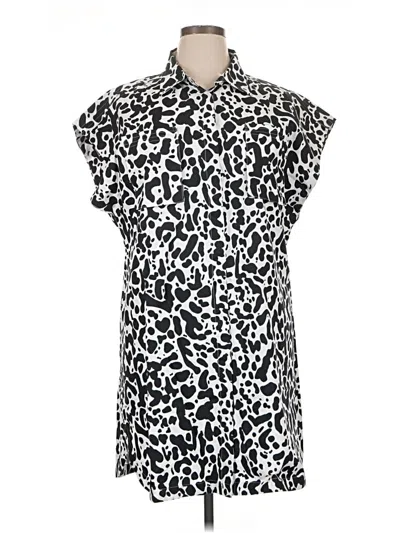Pre-owned Lita By Ciara Casual Dress In Silver