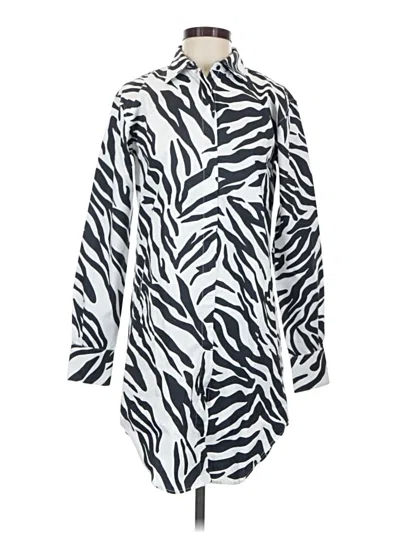 Pre-owned Lita By Ciara Casual Dress In White