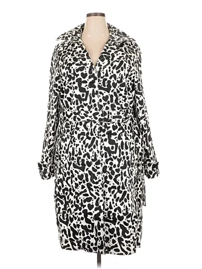 Pre-owned Lita By Ciara Coat In Ivory