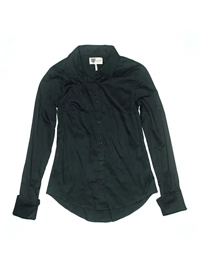 Pre-owned Lita By Ciara Long Sleeve Button Down Shirt In Black