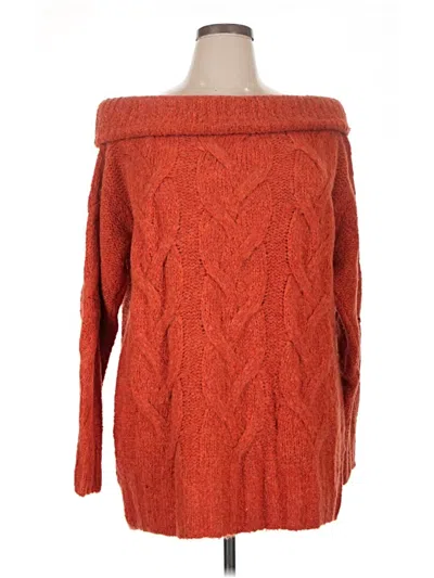 Pre-owned Lita By Ciara Pullover Sweater In Orange