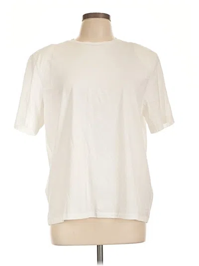 Pre-owned Lita By Ciara Short Sleeve T-shirt In Ivory